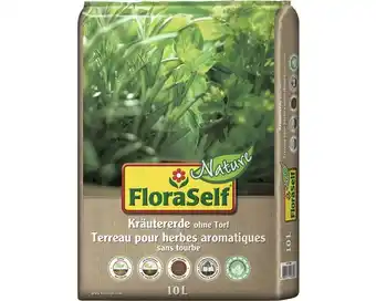 Hornbach Kräuter- & anzuchterde ohne torf floraself nature 10 l Angebot