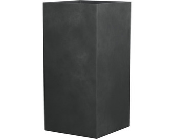 Hornbach Pflanzvase lafiora emilia kunststein 35x35x71 cm dunkelgrau Angebot