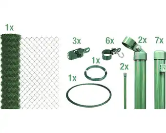 Hornbach 4-eckgeflecht set maschenweite 60 mm, 15 x 1,50m, grau, zum einbetonieren Angebot