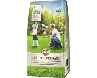 Hornbach Rasensamen sperli spiel- & sportrasen rsm 2.3 1 kg / 50 m² Angebot