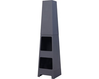 Hornbach Buschbeck stahlofen malmö, ø 36 x h 150 cm stahl schwarz Angebot