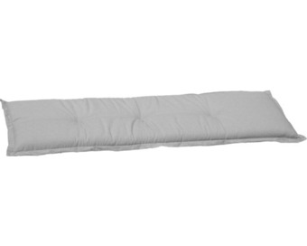 Hornbach Bankauflage 3 sitzer 145 x 46 cm polycotton grau Angebot