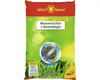 Hornbach Rasendünger+moosvernichter wolf-garten 14 kg Angebot