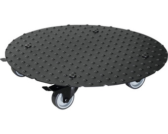 Hornbach Pflanzenroller wagner ø 38 cm h 7,5 cm metall schwarz Angebot