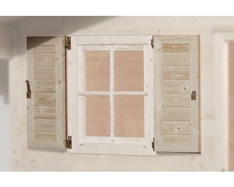 Hornbach Fensterladen weka für fenster 69x79 cm natur Angebot