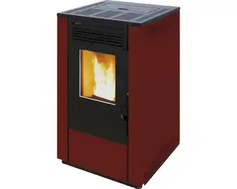 Hornbach Pelletofen westminster wpo 7r stahl bordeaux 7,5 kw Angebot