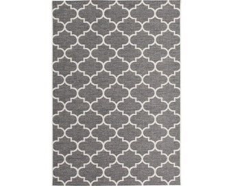 Hornbach In- & outdoorteppich indonesia batu grau 160x230 cm Angebot