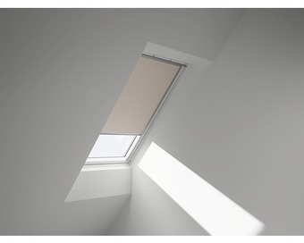 Hornbach Velux verdunkelungsrollo uni sandbeige manuell rahmen aluminium dkl m04 4556s Angebot