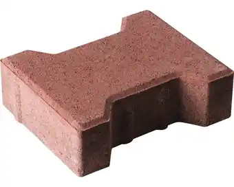 Hornbach Beton pflasterstein maschinenverlegbar solido 6 rot 16,5x20x6 cm Angebot