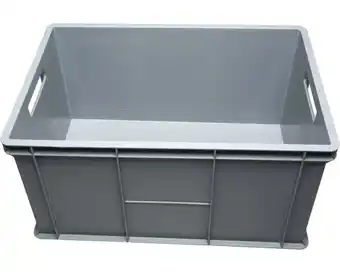 Hornbach Stapelbox eurobox 61 l 600x320x400 mm grau Angebot