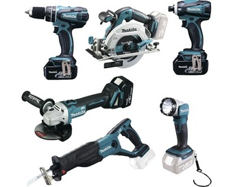 Hornbach Akku-spezialset makita dlx6076t inkl. transporttasche Angebot