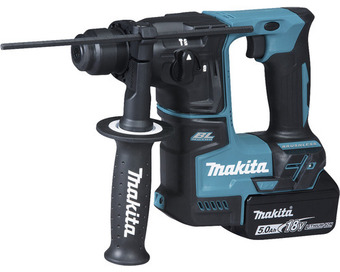 Hornbach Akku-bohrhammer makita dhr171rtj inkl. transportkoffer, 2 x akku bl1850b (5,0 ah) und schnellladegerät dc18rc Angebot
