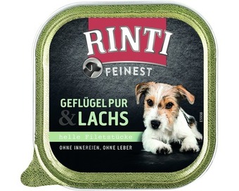 Hornbach Hundefutter nass rinti feinest huhn & lachs 150 g Angebot