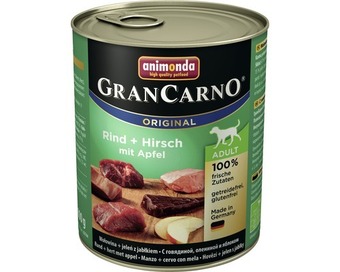 Hornbach Hundefutter nass animonda gran carno original adult rind und hirsch mit apfel 800 g Angebot