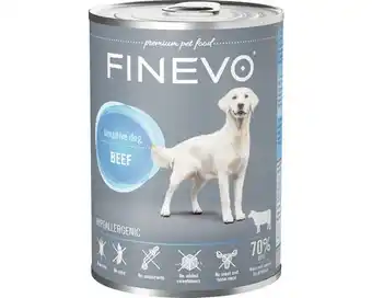 Hornbach Hundefutter nass finevo sensitive dog rind pur 400 g, monoprotein, singleprotein Angebot
