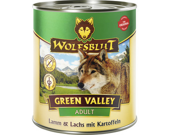 Hornbach Hundefutter nass wolfsblut green valley adult mit wertvollen superfoods, getreidefrei, glutenfrei 800 g Angebot