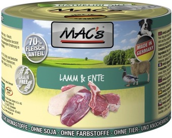 Hornbach Hundefutter nass mac's lamm und ente 200 g Angebot