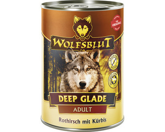 Hornbach Hundefutter nass wolfsblut deep glade adult , rothirsch mit kürbis mit wertvollen superfoods, getreidefrei, glutenfrei 395 g Angebot