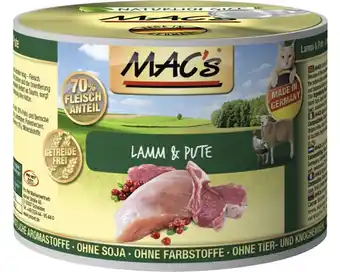 Hornbach Katzenfutter nass mac's lamm und reis 200 g Angebot