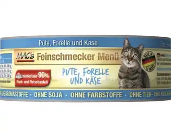 Hornbach Katzenfutter nass mac's pute und forelle 100 g Angebot