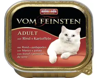 Hornbach Katzenfutter nass animonda vom feinsten adult mit rind und kartoffeln 100 g Angebot