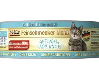 Hornbach Katzenfutter nass mac's geflügel und lachs 100 g Angebot