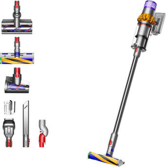 Media Markt Dyson v15 detect absolute staubsauger (akkubetrieb, 0,76 l, akkulaufzeit: 60 / 5 min., nickel satin gelb/ glanz nickel) Angebot
