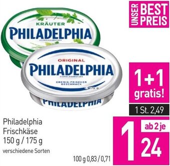 Sutterlüty Philadelphia Frischkäse 150 g / 175 g Angebot