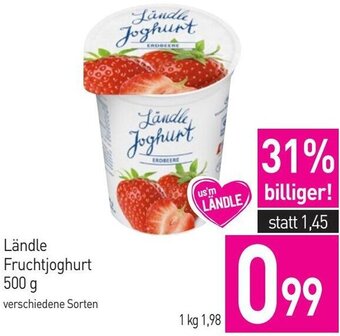 Sutterlüty Ländle Fruchtjoghurt 500 g Angebot
