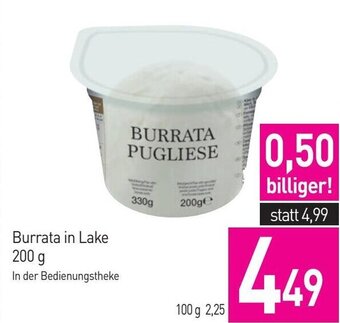 Sutterlüty Burrata in Lake 200 g Angebot