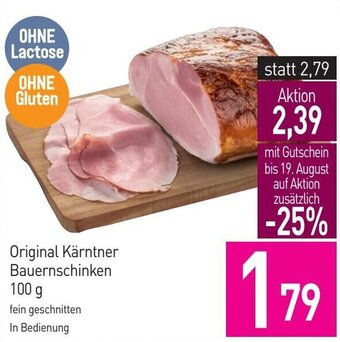 Sutterlüty Original Kärntner Bauernschinken 100 g Angebot