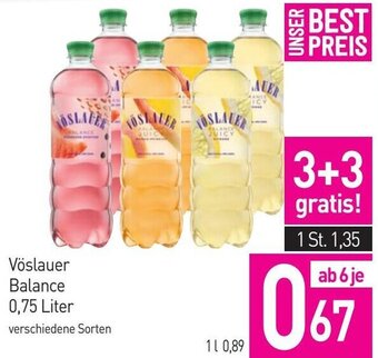 Sutterlüty Vöslauer Balance 0,75 Liter verschiedene Sorten Angebot