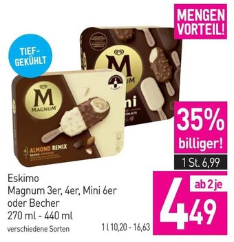 Sutterlüty Eskimo Magnum 3er, 4er, Mini 6er oder Becher 270 ml- 440 ml Angebot