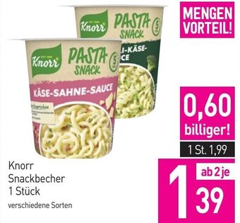 Sutterlüty Knorr Snackbecher 1 Stück Angebot