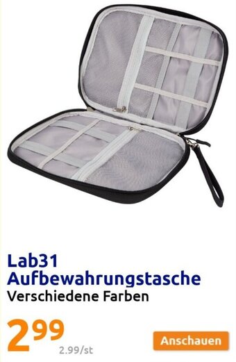 Action Lab31 Aufbewahrungstasche Verschiedene Farben Angebot