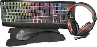 Media Markt Trust ziva 4in1 gaming-set (tastatur, maus, mauspad & headset) gaming set Angebot