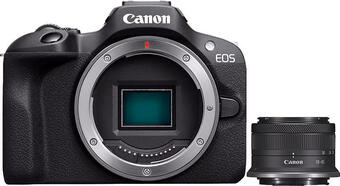 Media Markt Canon eos r100 systemkamera mit rf-s 18-45mm f4.5-6.3 is stm objektiv systemkamera set Angebot