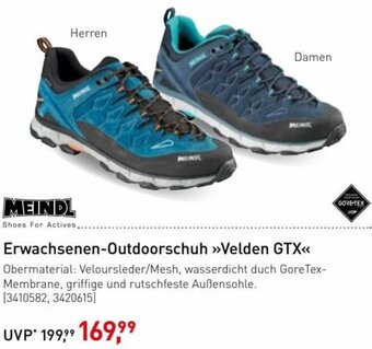 Intersport MEINDL Erwachsenen-Outdoorschuh »Velden GTX<< Angebot