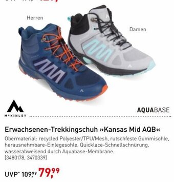 Intersport MCKINLEY Erwachsenen-Trekkingschuh »Kansas Mid AQB<< Angebot