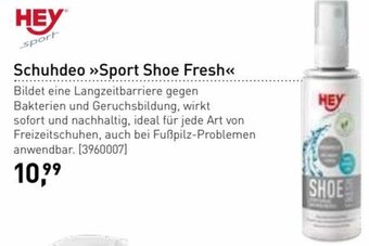Intersport HEY sport Schuhdeo >>Sport Shoe Fresh<< Angebot