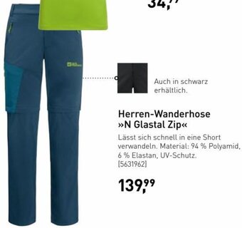 Intersport Herren-Wanderhose »N Glastal Zip<< Angebot