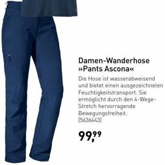 Intersport Damen-Wanderhose >>Pants Ascona<< Angebot