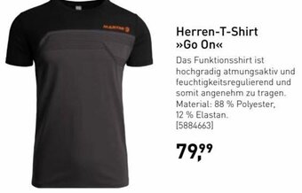 Intersport Herren-T-Shirt >>>Go On<< Angebot