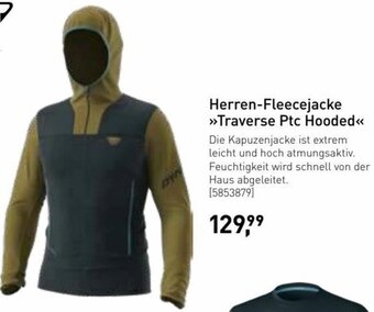 Intersport Herren-Fleecejacke >>Traverse Ptc Hooded<<< Angebot