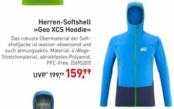 Intersport Herren-Softshell >>Geo XCS Hoodie<< Angebot