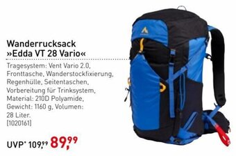 Intersport Wanderrucksack >>Edda VT 28 Vario<< Angebot