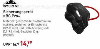 Intersport STUBAI Sicherungsgerät >>BC Pro<<< Angebot