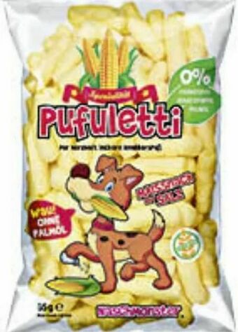 Müller Pufuletti Mais Snack Angebot