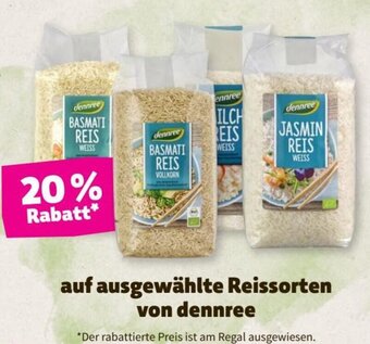 Denn's Biomarkt auf ausgewählte Reissorten von dennree Angebot