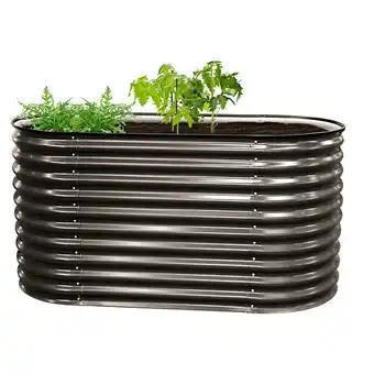 Bauhaus Gardol hochbeet (240 x 80 x 82 cm, stahl, anthrazit) Angebot